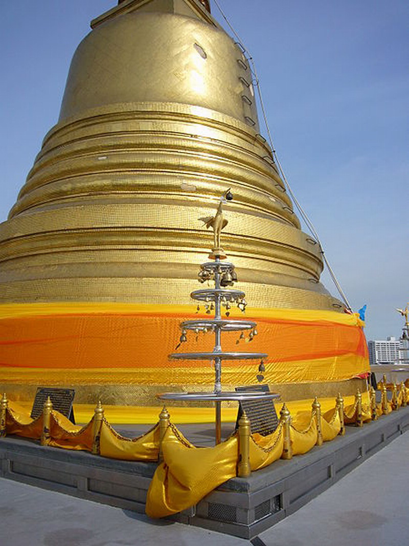 Thailand, Bangkok, Wat Saket